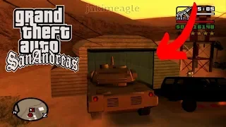 GTA SAN ANDREAS - Discover The Easy Way To Get Rhino Tank And Hydra