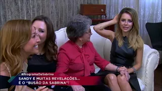 Sabrina Sato leva Sandy de volta para a casa aonde cresceu com Junior