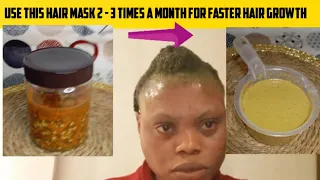 Achieve Unstoppable Hair growth With This Powerful Mask, Twice a Month