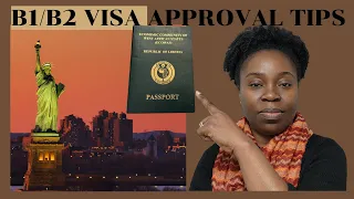 US visa interview|| Get your B1/B2 visa approved with these simple tips