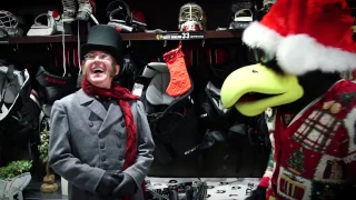 Scrooge and Tommy Hawk | Chicago Blackhawks #HawksandHumbug