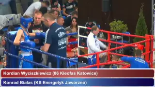 Finał XXIII Mistrzostw Polski Juniorów 2016 Kraków kategoria 60kg.