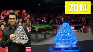 Ronnie O'Sullivan. Snooker Masters 2014! The way to the seven Masters titles