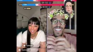 لايف مولينيكس...تيواسي كيميطا..مني تيهضر يونس ماشي مولينيكس || Live Tiktok Chikha Moliniks- Reaction