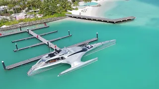 ADASTRA: Luxury Superyacht at Fari Islands Marina (Patina Maldives and The Ritz-Carlton Maldives)