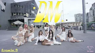 [KPOP IN PUBLIC|ONE TAKE] fromis_9 (프로미스나인) 'DM' Dance Cover |THE SENSE((Collaboration), Australia