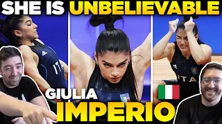 Giulia Imperio (-49kg ITA) European Champion