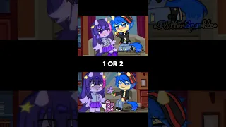 1 or 2? // You are obsessed with me?! 😳❤️ // Flash x Twilight  💜 // MLP // Gacha Meme