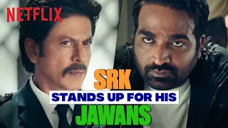 SRK holds Vijay Sethupathi Responsible for his ACTIONS in #Jawan | Netflix India