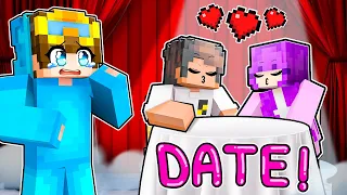 My CRUSH Dates a STRANGER in Minecraft!