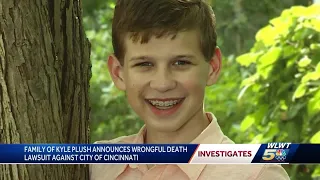 Family of Kyle Plush announces wrongful death lawsuit against city of Cincinnati