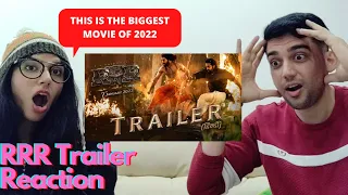 RRR Official Trailer REACTION (Hindi) India’s Biggest Action Drama | NTR,RamCharan,AjayD,AliaB