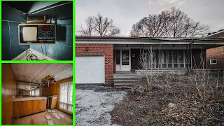 Abandoned And Untouched Mid Century House