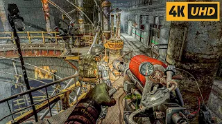 D6 Bunker | Clear D6 Controlroom | Ultra High Graphics Gameplay [4K 60FPS UHD] Metro 2033 Redux