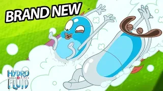 Mind Blowing Ramp | BRAND NEW - HYDRO and FLUID | Funny Cartoons for Children