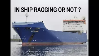 Marchant navy -ll IN SHIP RAGGING OR NOT ?