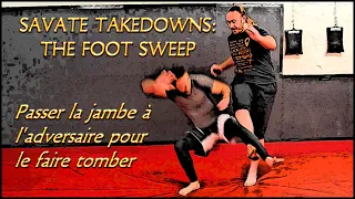 Old School Savate Takedowns: The Foot Sweep | On The Mat