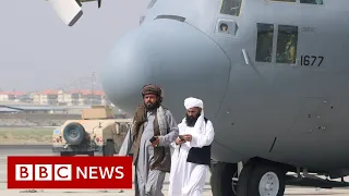 Taliban take over Kabul airport - BBC News