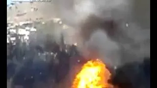 The Free Syrian Army destroyed Russian BMP