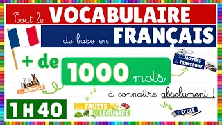 Compilation vocabulaire en français