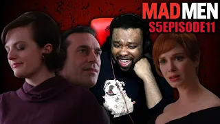 NOT PEGGY! MAD MEN SEASON 5 EPISODE 11 REACTION || "The Other Woman"