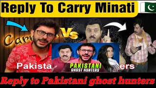 Reply To Pakistani Ghost Hunter || Roast By @sudhroaster || @Mux9Tv  || @CarryMinati ||