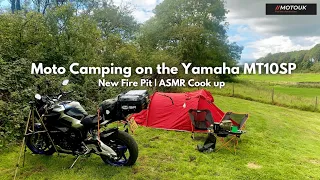 Solo Camping on Motorcycle in the Lake District | ASMR | Moss Howe Farm Witherslack