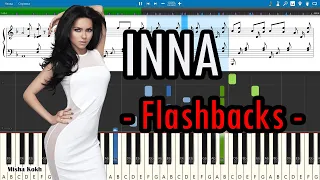 INNA - Flashbacks [Piano Tutorial | Sheets | MIDI] Synthesia