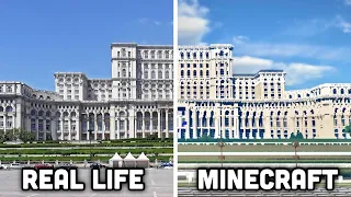 10 INSANE Real-Life Places We Built In Minecraft