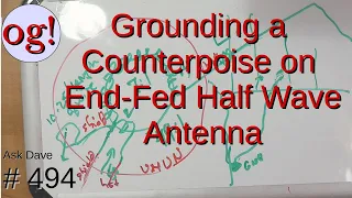 Grounding a Counterpoise on End-Fed Half Wave Antenna (#494)