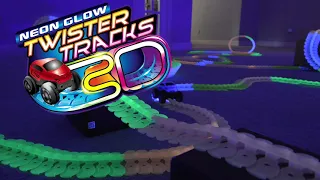 Neon Glow In The Dark Twister Tracks 3D