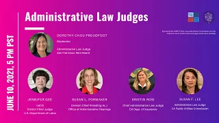 Administrative Law Judges: What Do They Do? How Do I Become One?