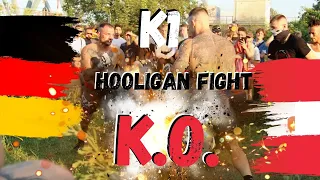 HOODFIGHT | K1 | 7/7 | Deutscher Hooligan vs Österreichischer Hooligan | Season 4