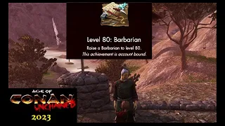 Age of Conan Unchained (2023) Part 190 - Level 80!!!!!