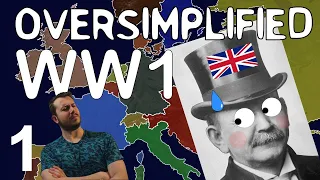 Italian guy reacting to WW1 - Oversimplified (Part 1) REACTION