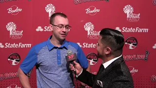 EJ Tackett on the Red Carpet at 2018 CP3 PBA Celebrity Invitational