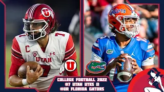 CFB Week 1 : #7 Utah Utes @ Florida Gators Preview & Predictions #collegefootball