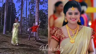 Anbe vaa serial vs movie | Naan parthathile song old vs new version | Hari editz