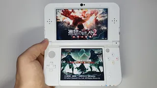 Attack on Titan 2: Future Coordinates | The New Nintendo 3DSXL handheld gameplay