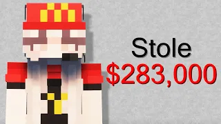 The Minecraft Player Who Stole $282,797