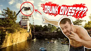 THE MOST RECKLESS CLIFF DIVING COMPETITION | Top-5 facts from High Jump Fest CZ