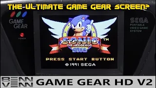 BennVenn GameGear HD IPS screen V2 install and review