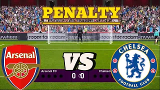 Penalti Arsenal VS Chelsea | 2024 | Efootball | FIFA | FC24 | PES | of Gameplay