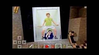 Ｇａｎｇｎａｍ Ｓｔｙｌｅ ELEVATOR Minecraft Part 3 - The Cave of The Adventures of Steve And Gangnam Style Psy