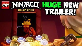 HUGE NEW Ninjago: Dragons Rising Trailer! Where are Cole, Jay, and Zane? | Reaction & Breakdown