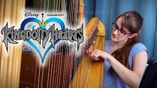 3 Versions of Dearly Beloved on Harp (Kingdom Hearts)