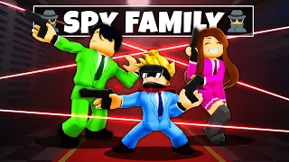 ADOPTED By The SPY FAMILY in Roblox Brookhaven RP!!