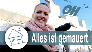 HAUSTOUR & Hausbau Update | Unser HAUS ist gemauert | FOLGE 2 | Rebekka