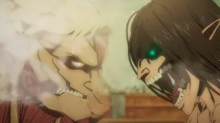 Eren vs Reiner | Attack On Titan Final Season Part 2 | Shingeki No Kyojin The Final Season Part 2