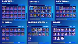 ALL Fortnite GAMING LEGENDS SERIES Cosmetic items in The Game! EVERY Skin & Emotes & MORE Showcase